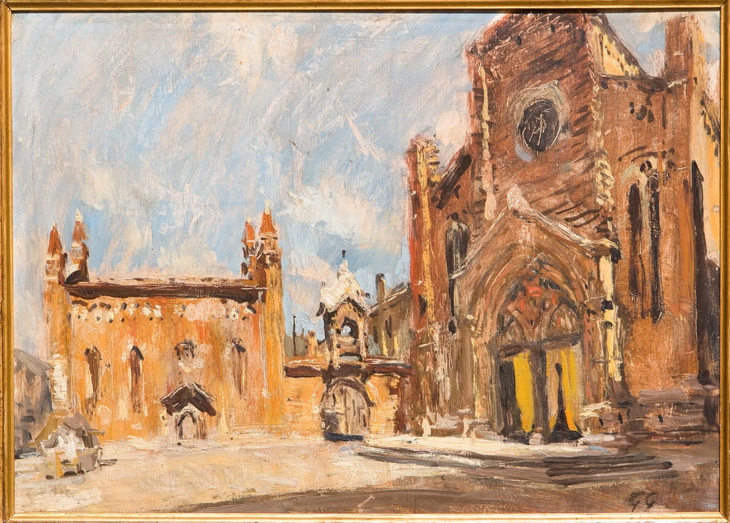 Piazza a Verona - Assicoop, Unipol Collection, Modena